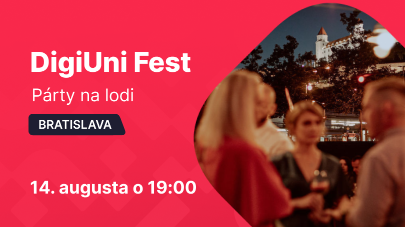 DigiUni Fest - párty na lodi