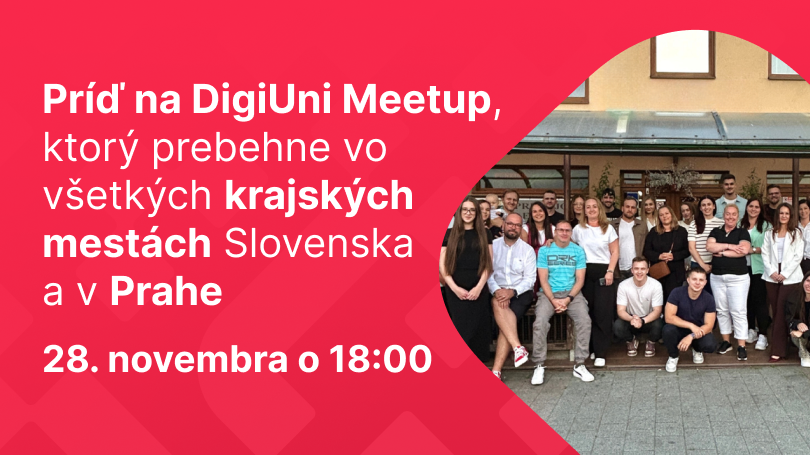 DigiUni Meetup - networking marketérov a podnikateľov