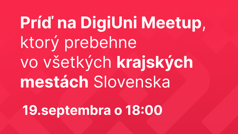 DigiUni Meetup - networking marketérov