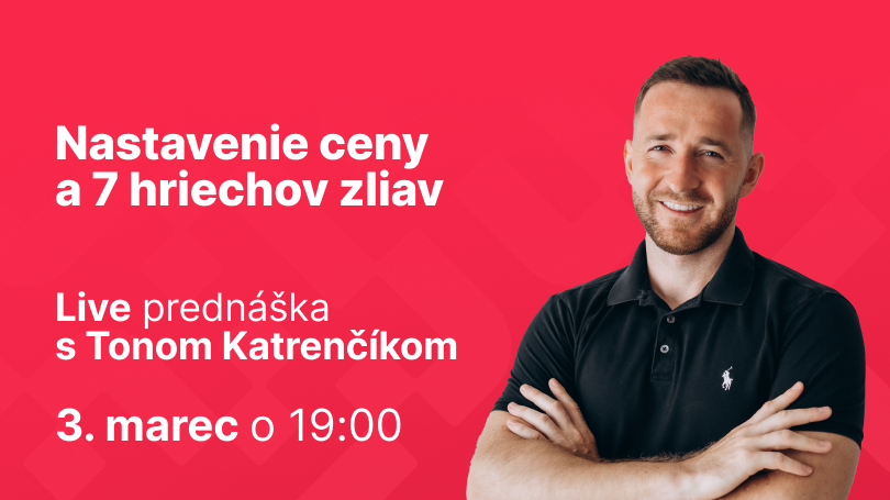 Nastavenie ceny a 7 hriechov zliav