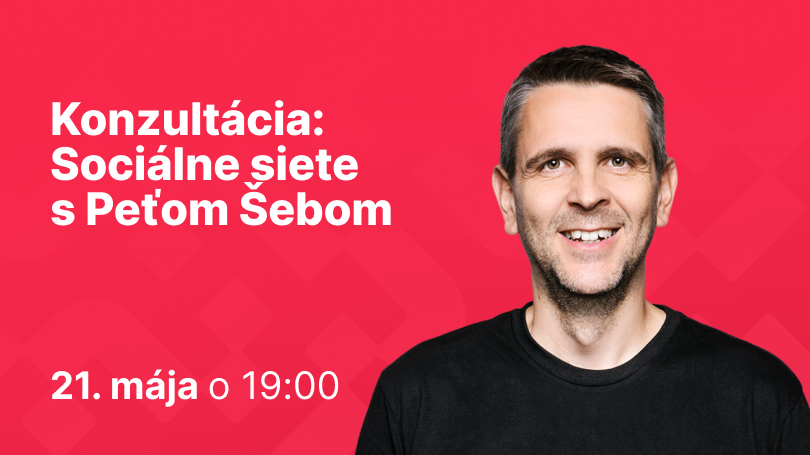 Konzultácia: Sociálne siete s Peťom Šebom