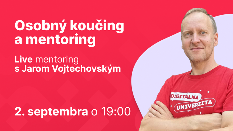 Osobný koučing a mentoring - Nový termín